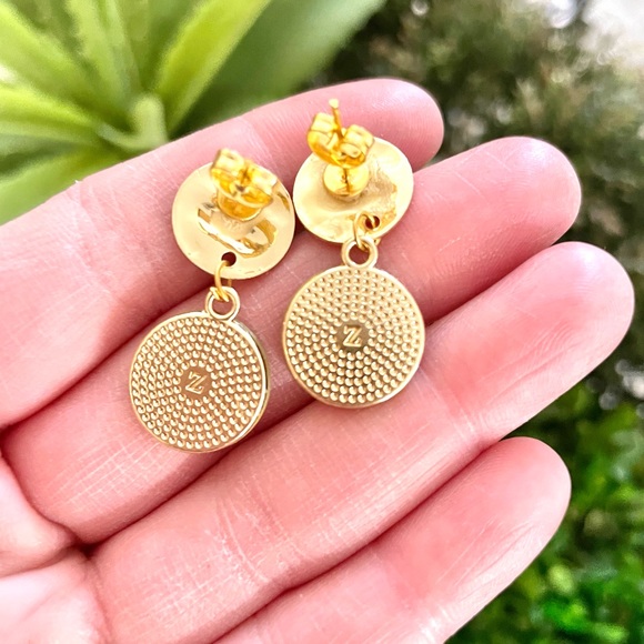 Golden Mickey Dangle Earrings - Picture 4 of 4